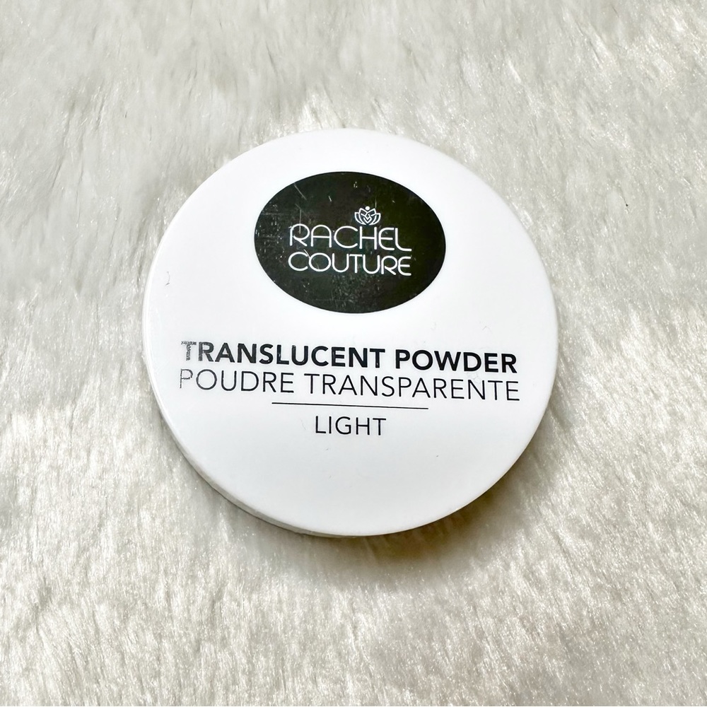 NEW Rachel Couture Translucent Loose Setting Finishing Powder Light 8g